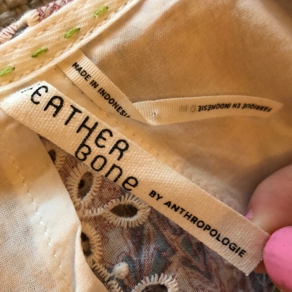 NWOT Anthropologie top open back tank size 0 - Picture 2 of 5